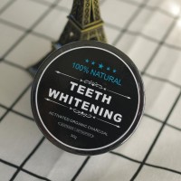 Natural Charcoal Teeth Whitening Powder with Organic Coconut Activated Charcoal for Stronger Healthy teeth whitening