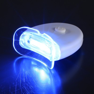 Hot sale home use mini teeth whitening led light with blue and cold light ,CE&