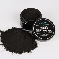 Teeth Whitening Coconut Charcoal Powder 100% activated charcoal Black teeth whitening powder